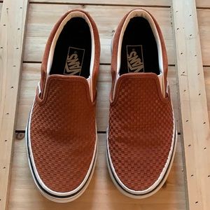 Suede Vans Size 8 women